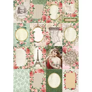 Набор карточек "Сад герцогини", 16 шт (ScrapMania)