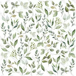 Бумага 30х30 см "Sunday Morning. Leaves 15" (ScrapAndMe)