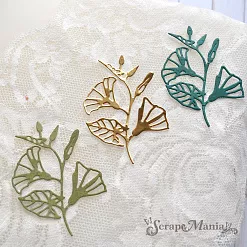Нож "Вьюнок", 4,4х6,1 см (ScrapMania)