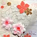 Нож "Цветок пятилистник", 6,5х9 см (ScrapMania)