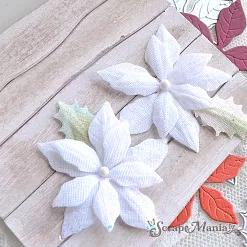 Нож "Пуансеттия. Большая", 7х6,8 см (ScrapMania)