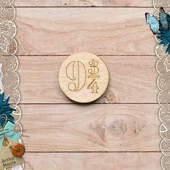 Деревянное украшение "Волшебник. Платформа" (ScrapMania)