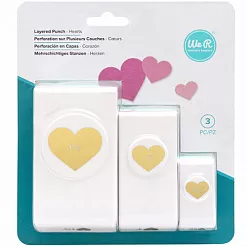 Набор дыроколов We R "Heart. Сердца" (We R, 660308)