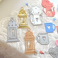 Нож "Сказка на рождество" 3,5х6 см (ScrapMania)