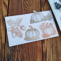 Штамп "Раскрась осень красками", 8,5х5,5 см (AgiArt) Штамп "Раскрась осень красками", 8,5х5,5 см (AgiArt)