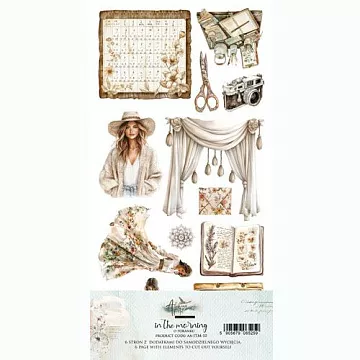 Набор бумаги 15х30 см "In The Morning", 6 листов (Alchemy of Art)