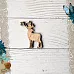 Деревянное украшение "Сканди Новый Год. Олень", с гравировкой (ScrapMania)