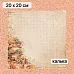 Калька 20х20 см "Художница Осень 07", плотность 110 гр/м2 (ScrapMania)