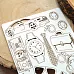 Чипборд "Мужчина на миллион", 12х15 см (ScrapMania)