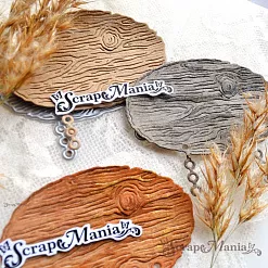 Нож "Пляж. Спил-вывеска", 6,4х7,1 см (ScrapMania)