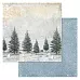 Набор бумаги 20х20 см "Сочельник", 12 листов (ScrapMania)