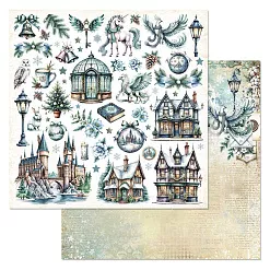 Бумага "Рождество у волшебников. Картинки" (ScrapMania)
