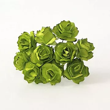 Букет кудрявых роз "Зеленые", 10 шт (Craft)
