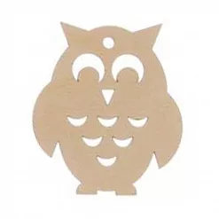 Деревянное украшение "Сова"
