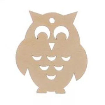 Деревянное украшение "Сова"