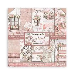 Набор бумаги 30х30 см "Roseland", 10 листов (Stamperia) Набор бумаги 30х30 см "Roseland", 10 листов (Stamperia)