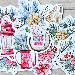Набор высечек из бумаги "Сказка на Рождество" (ScrapMania)