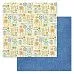 Набор бумаги 20х20 см "Роботы", 12 листов (ScrapMania)
