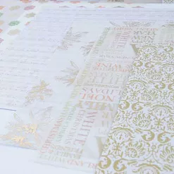 Набор веллума 15х15 см "С наступающим!" (DoCrafts)