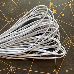 Шнур-резинка "Белая", толщина 1 мм, длина 10 м (Magic Hobby) Шнур-резинка "Белая", толщина 1 мм, длина 10 м (Magic Hobby)