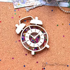 Шейкер "Фономикс. Новогодний. Будильник большой", 6,2х8,7 см (ScrapMania) Шейкер "Фономикс. Новогодний. Будильник большой", 6,2х8,7 см (ScrapMania)