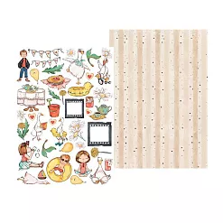 Набор бумаги А4 "Айда обниму", 9 листов (Scrapodelie)