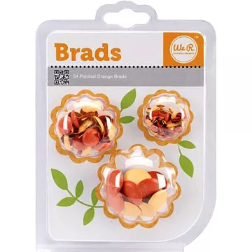 Набор брадсов "Оттенки оранжевого" (We R)