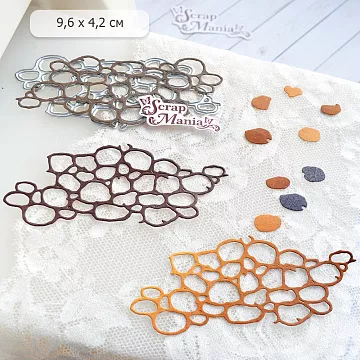 Нож "Каменная кладка", 9,6х4,2 см (ScrapMania)