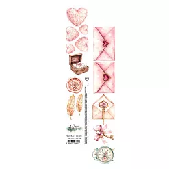 Бумага 6х30 см "Dreamy Dreams. Для вырезания 04" (Alchemy of Art)