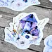 Набор высечек из бумаги "Этника. Лиловое сияние", 25 шт (ScrapMania)