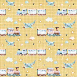 Бумага "Веселый паровозик. В добрый путь" (ScrapMania)