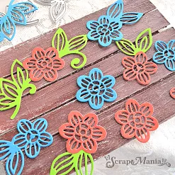 Нож "Кружево. Цветы сказочные. Акценты", 8,5х3,5 см (ScrapMania)