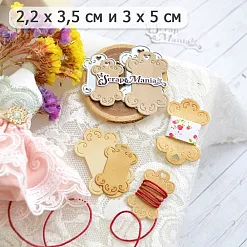 Нож "Рукоделие. Катушки кружевные", 3х5 см (ScrapMania)