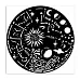 Трафарет 12х12 см "Cosmos circle" (Stamperia)
