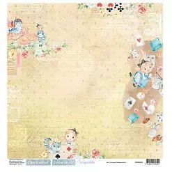 Бумага 30х30 см "Малышка Алиса. Лист 02" (Scrapodelie) Бумага 30х30 см "Малышка Алиса. Лист 02" (Scrapodelie)