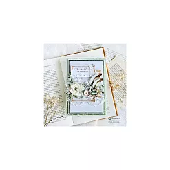 Бумага 30х30 см "White Roses. Elements 6" (ScrapAndMe)