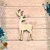 Деревянное украшение "Сканди Новый Год. Олень" (ScrapMania)