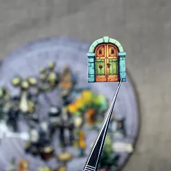 Набор тканевых высечек "Лукоморье", 38 шт (ScrapMania)