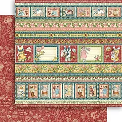 Бумага "Penny's Paper Doll Family. Beyond borders" (Graphic 45)