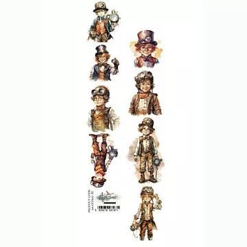 Бумага 6х30 см "Between Worlds 01. Для вырезания" (Alchemy of Art)