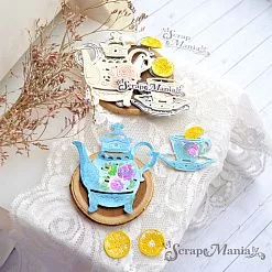 Нож "Чаепитие. Чай с лимоном", 5,9х6,4 см (ScrapMania)
