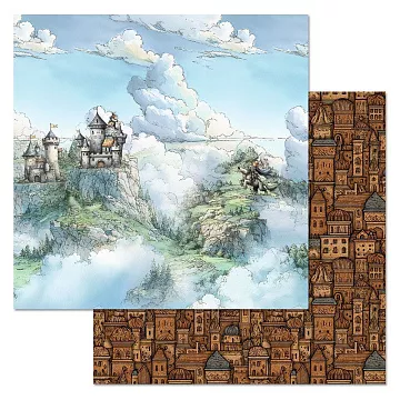 Бумага "Лукоморье. Спешу к тебе, моя царевна" (ScrapMania)