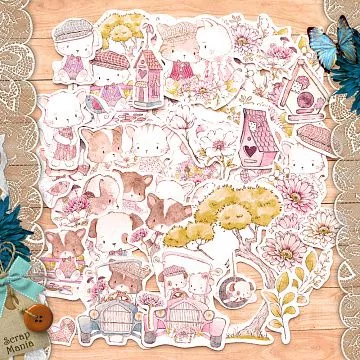Набор высечек из бумаги "Непоседы" (ScrapMania)