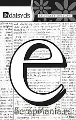 Буква-оверлей "e", 1 лист (Daisy d's) Буква-оверлей "e", 1 лист (Daisy d's)
