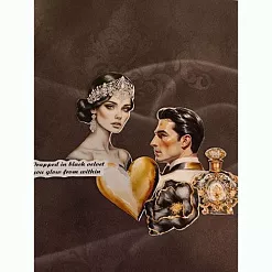 Набор высечек "Black velvet", 76 шт (Arts13)