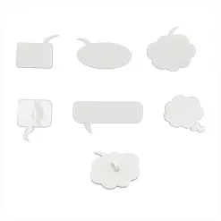 Набор пуговиц "Своими собственными словами", 6 шт (Dress It Up)