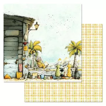 Бумага "СуперБабушка. Все включено" (ScrapMania)