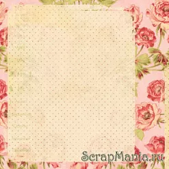 Бумага Точки и пионы (K&Co)