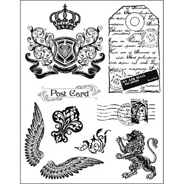 Набор штампов "Королевский герб" (Viva Decor)