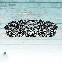 Штамп "Декор с солнцем", 10х3,5 см (Креатив)